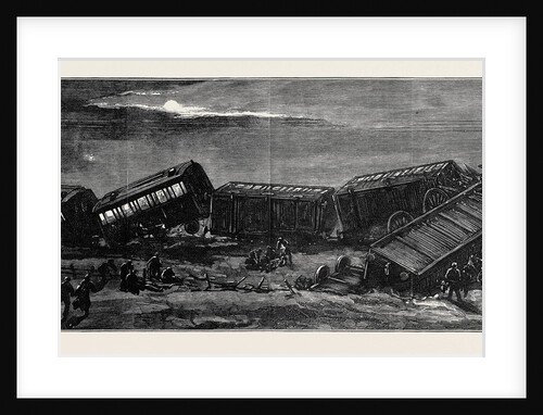 Railway Accident Near Wincanton: The Scene Half-an-Hour Afterwards by Anonymous