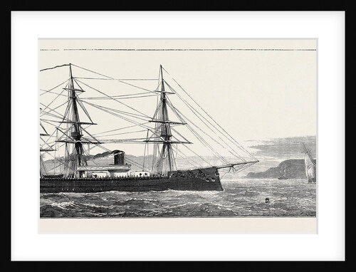 The Imperial German Ironclad Preussen by Anonymous