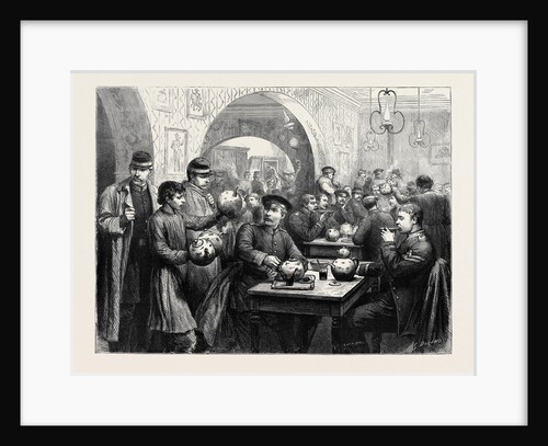 The Eastern Question, Russia: Troops in a Tea-House, Kischineff by Anonymous