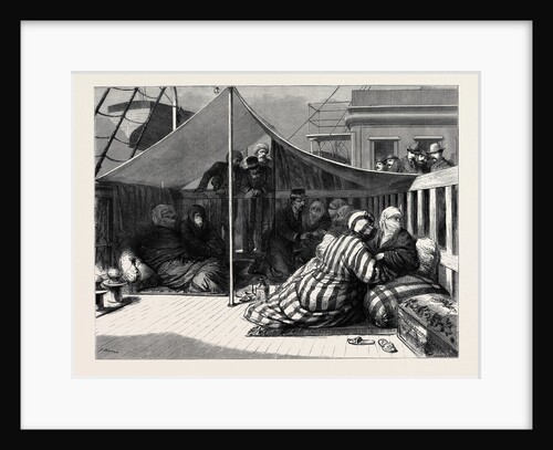 The Eastern Question: Taking Tickets in the Harem, on the Steamer from Constantinople to Varna by Anonymous