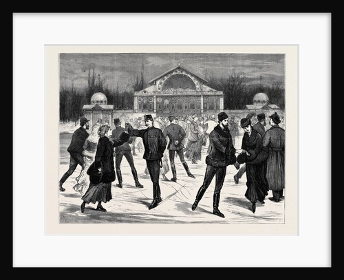 A Skating Hall at Budapest, Hungary by Anonymous