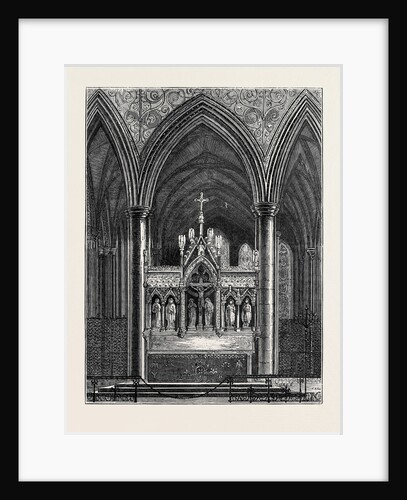 New Reredos, Salisbury Cathedral, Gift of Earl Beauchamp by Anonymous
