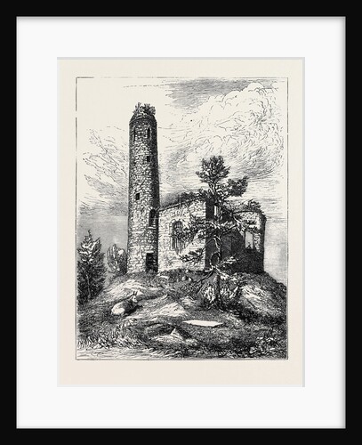 Turlough Round Tower, Ireland by Anonymous