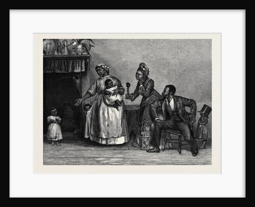 Aunt Chloe's Visit from a Picture by A.E. Emslie by Anonymous