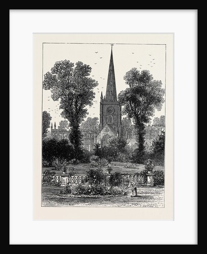 The Shakespeare Anniversary Celebration: Stratford Church, Where Shakespeare's Remains Are Interred by Anonymous