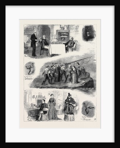 Flying Sketches at the Theatres; the Strand; the Adelphi; the Prince of Wales; London by Anonymous