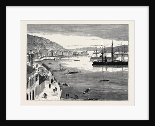 The War in the East, Turkish Ironclads at Buyukdere by Anonymous