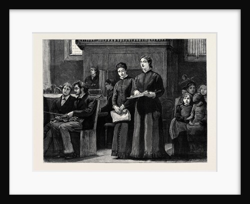 Blind Girls Singing: A Sketch at the Royal Normal College of Music, Upper Norwood by Anonymous