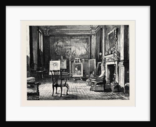An Artist's Studio, Mr. J.E. Millais, R.A. At Home by Anonymous