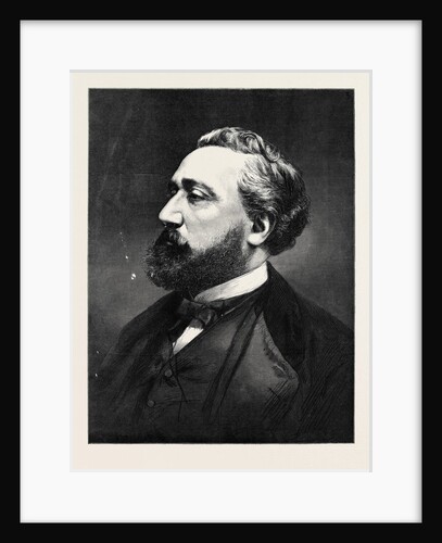The Political Crisis in France, M. Léon Gambetta by Anonymous