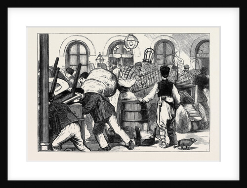 The War in the East: the Turks Are Sure to Fire, Departure of the Last Inhabitants from Giurgevo by Anonymous