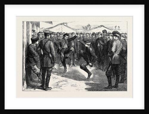 The War in the East, with the Russians: A Dance of the Thirty-First Regiment of Foot by Anonymous
