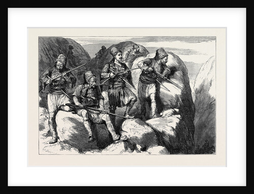 The War in the East: with the Turks: Bashi-Bazouks in Ambush by Anonymous