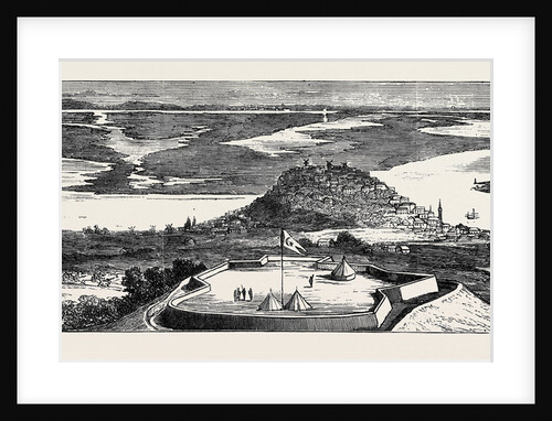The War in the East: with the Turks, Toulcha, on the Danube, Opposite Ismailia by Anonymous