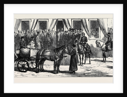 The War in the East: Arrival of the Czar at Plojesti, the Russian Headquarters by Anonymous