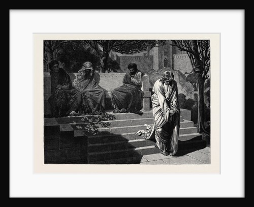 The Garden of Gethsemane from the Picture by John S. Cuthbert by Anonymous