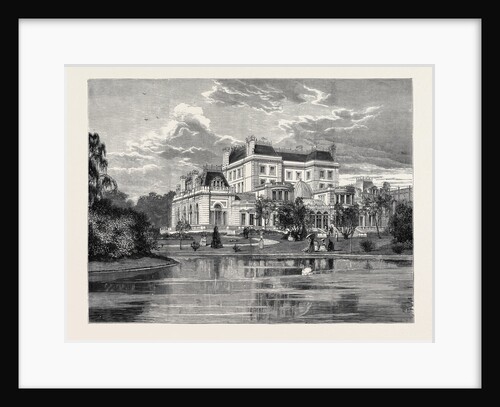 Kensington House, Built for Mr. Albert Grant, the Garden Front by Anonymous