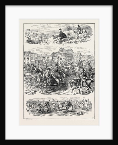 Sketches at Brighton, 1870 by Anonymous
