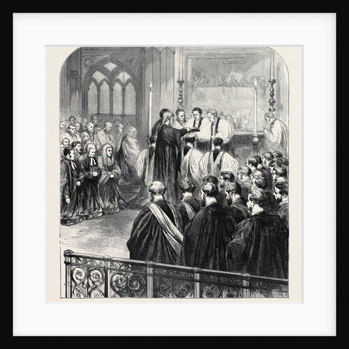 Consecration at Westminster Abbey, 1870, London by Anonymous