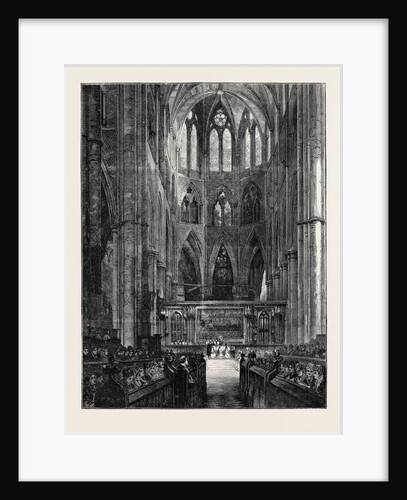 Westminster Abbey, London, 1870 by Anonymous