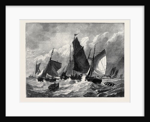The Oyster Boat, 1870 by Anonymous
