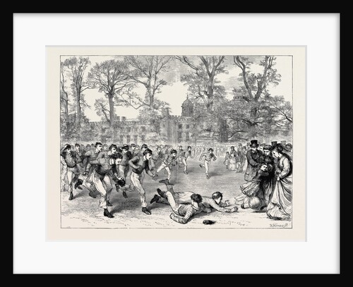 Football at Rugby, 1870 by Anonymous