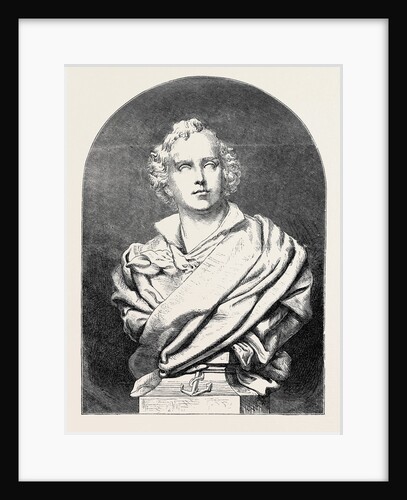 Bust of Waghorn, Erected at Port Said, on the Banks of the Suez Canal by Anonymous