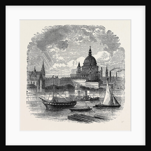 Views on the Embankment, London, 1870 by Anonymous