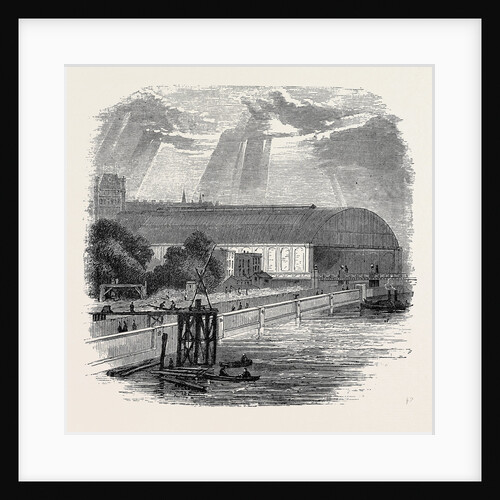 Views on the Embankment, London, 1870 by Anonymous