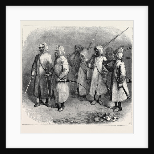 The Night Patrol at Cairo, Egypt, 1870 by Anonymous