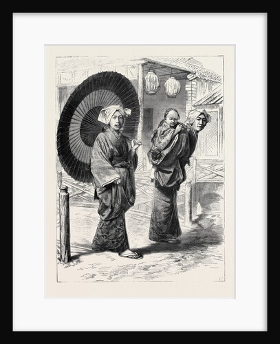 Japanese Ladies, 1870 by Anonymous