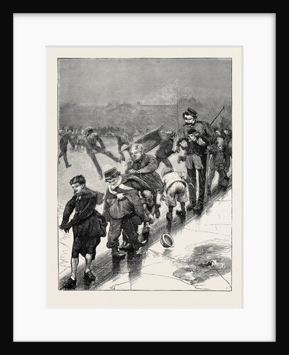 A London Slide, 1870 by Anonymous