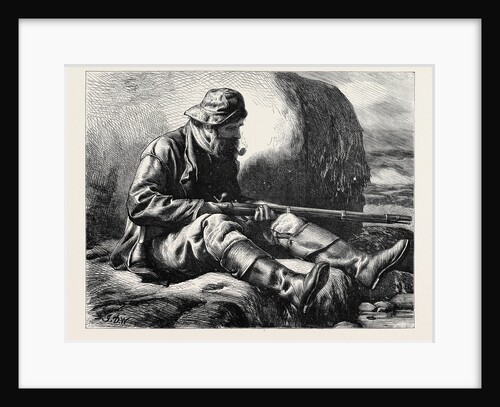 Duck Shooting in the North, 1870 by Anonymous