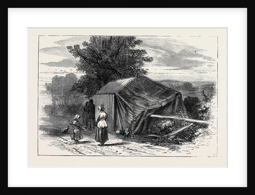 Encampment of the Countess, 1868 by Anonymous