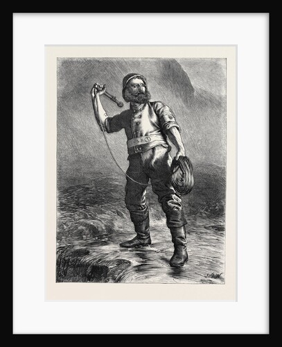 The Life Brigade Man, 1870 by Anonymous