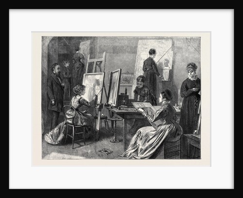 The Painting in the South Kensington Museum, London, 1870 by Anonymous