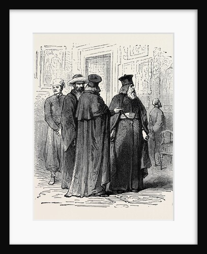 Sketches of Foreign Priests at Rome, 1870 by Anonymous