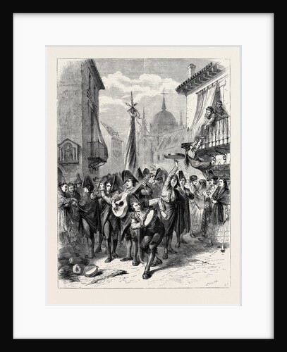 Spanish Carnival, 1870 by Anonymous