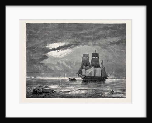 Moonlight, 1870 by Anonymous