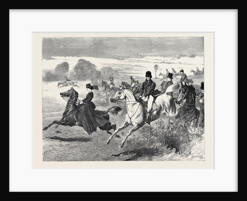 Hunting, 1870 by Anonymous