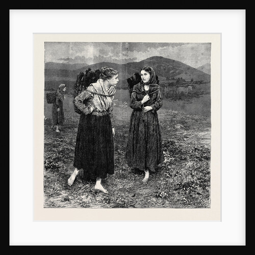 Irish Sketches: Turf Carriers, 1870 by Anonymous