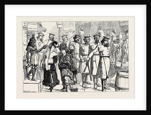 New York Police, 1870 by Anonymous