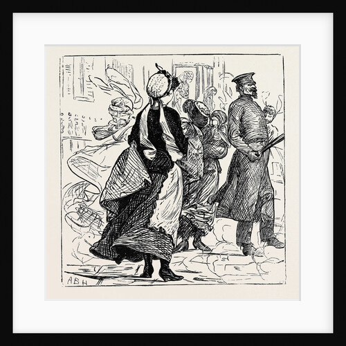 New York Nursemaids, 1870 by Anonymous