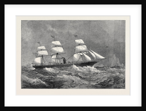 The City of Boston Steamship, 1870 by Anonymous