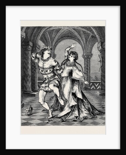 Scene from Chilperic at the Lyceum Theatre, London, 1870 by Anonymous
