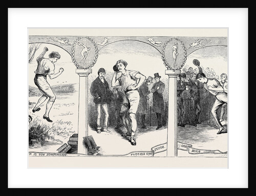 Athletic Sports at Oxford, 1870 by Anonymous