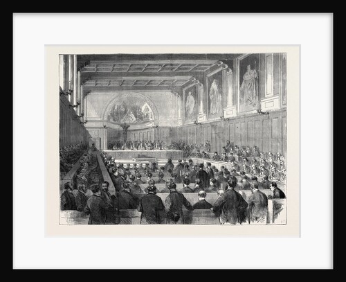 The Trial of Prince Pierre Bonaparte, the Court at Tours, 1870 by Anonymous