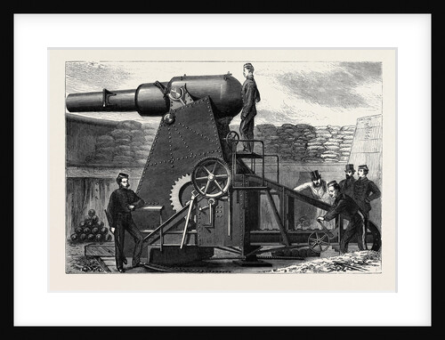 The Moncrieff Seven-Ton Gun Carriage, 1870 by Anonymous