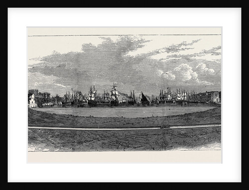 The Thames Subway, Section; the New Subway Running from Tower Hill to Vine Street, Tooley Street. 1870 by Anonymous