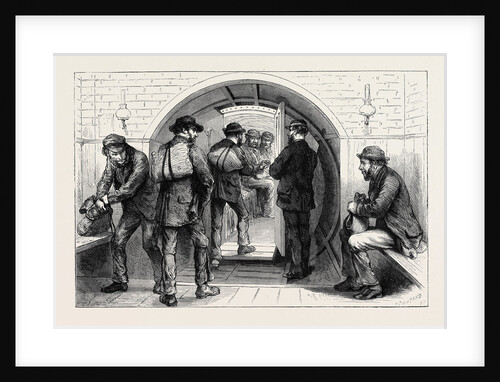 The Thames Subway, the Tooley Street Station. 1870 by Anonymous